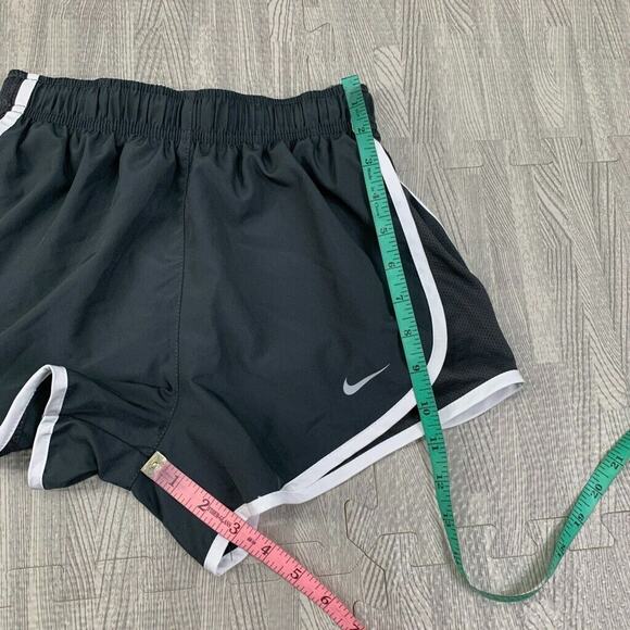 Nike Shorts Womens XS Extra Small Gray White Dri Fit Tempo Inner Lined Running - Picture 4 of 11
